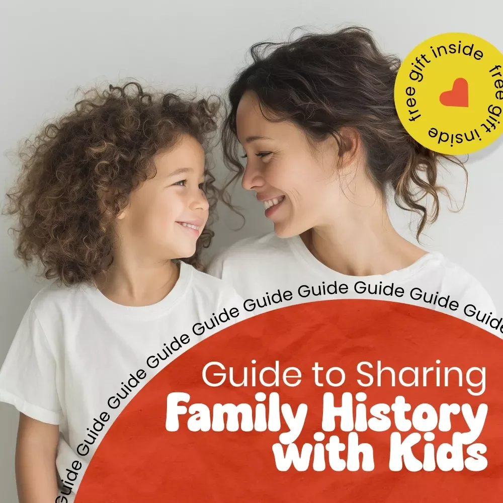 A Fun Guide to Sharing Family History with Kids – How to Teach Kids About Family History, Printable eBook, Family Storytelling Activities, Heritage Learning Guide for Children