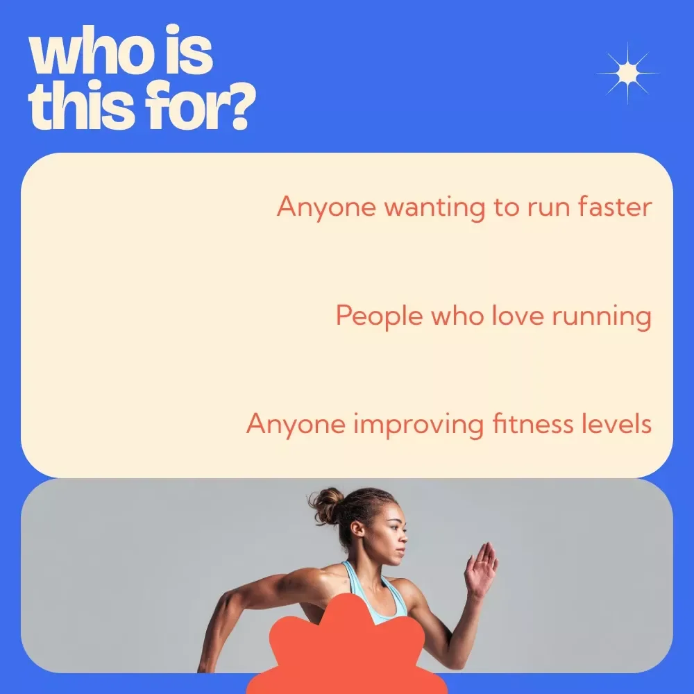 Your Guide to Running Faster – How to Run Faster Training Guide, Sprinting Techniques, Speed Improvement eBook, Runner Workout Plan, AI Training Tips