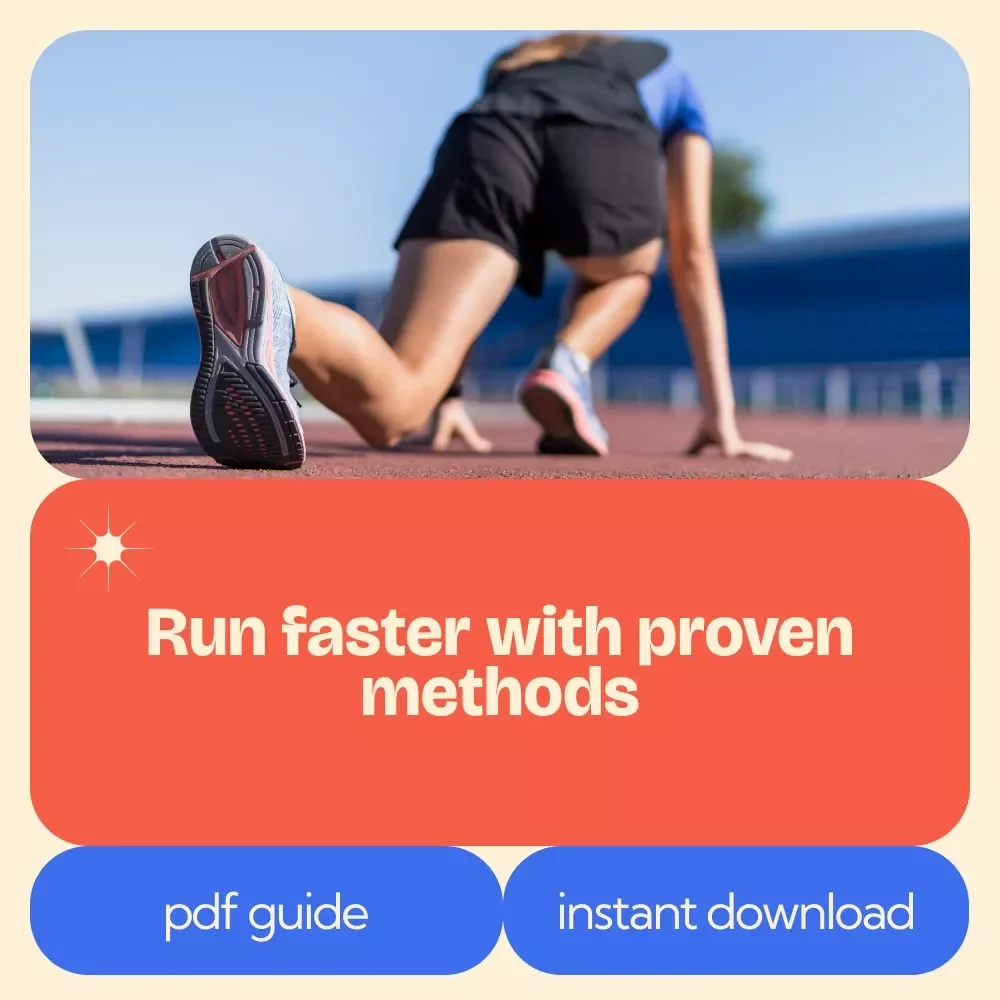 Your Guide to Running Faster – How to Run Faster Training Guide, Sprinting Techniques, Speed Improvement eBook, Runner Workout Plan, AI Training Tips