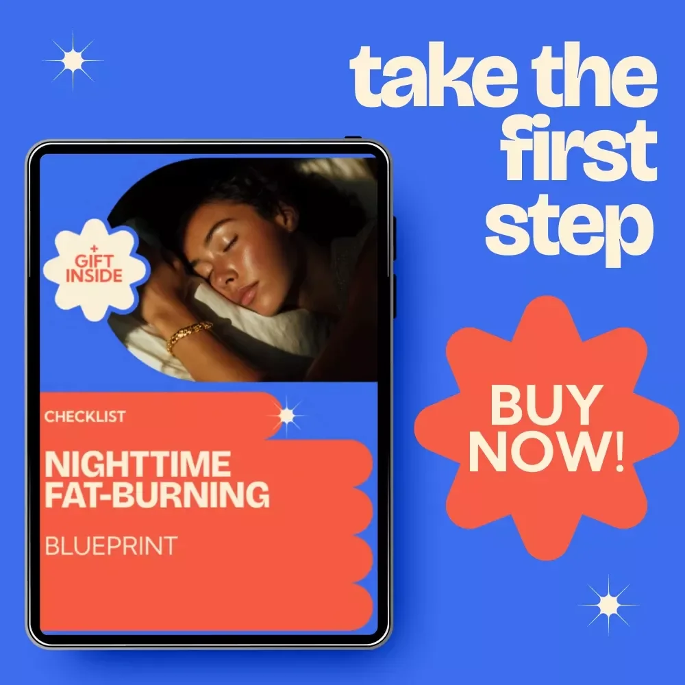 Nighttime Fat-Burning Blueprint – Checklist Guide on how to burn fat while sleeping, Overnight Fat Loss Routine, Sleep-Based Weight Loss Planner, Healthy Night Habits Digital Download