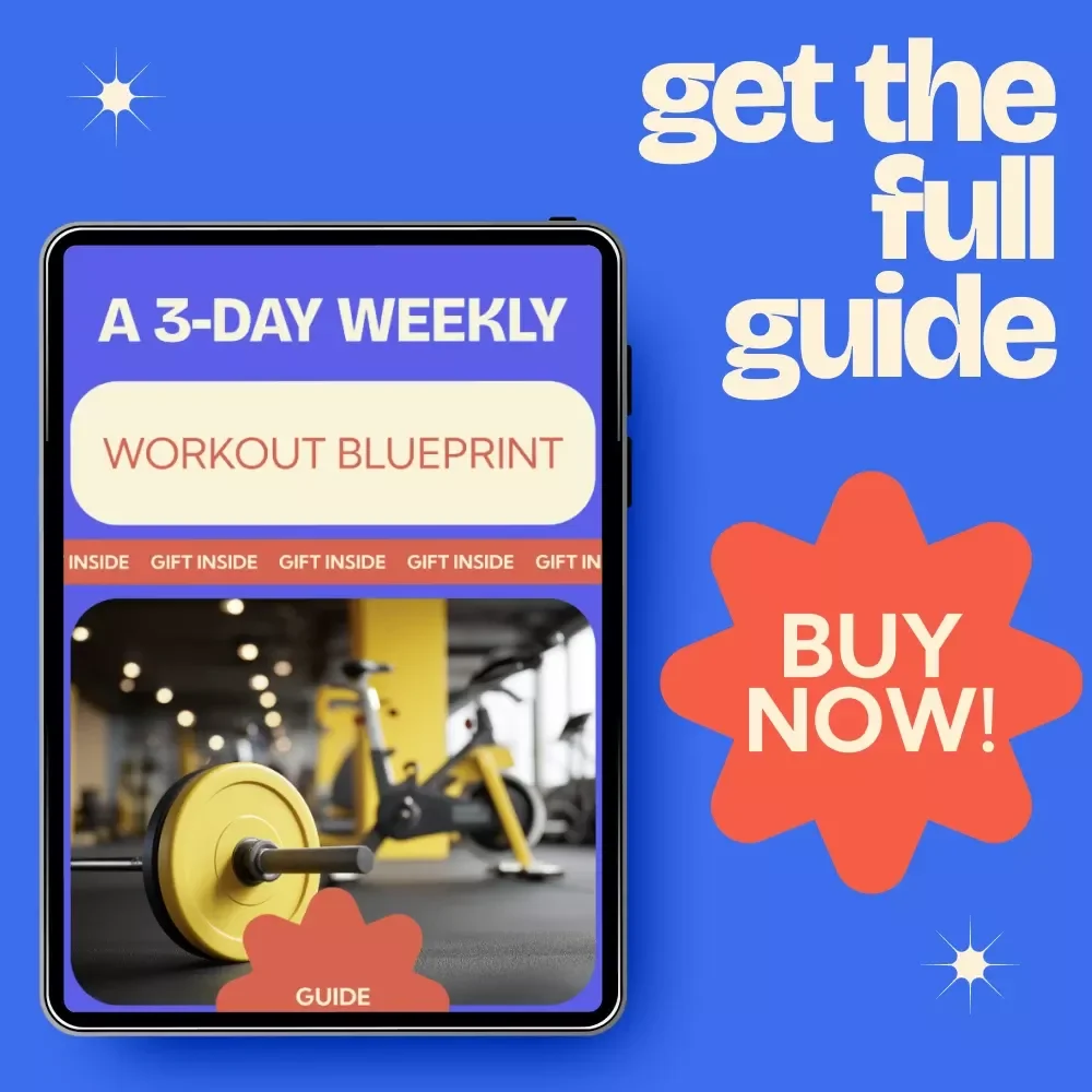 A 3-Day Weekly Workout Blueprint – Full Body Workout 3 Days a Week Guide for Strength, Mobility & Endurance Training Plan