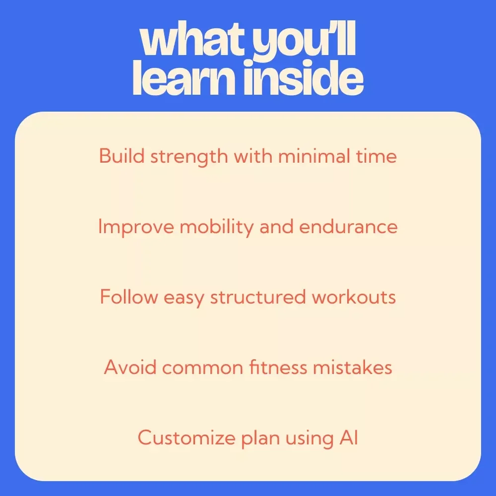 A 3-Day Weekly Workout Blueprint – Full Body Workout 3 Days a Week Guide for Strength, Mobility & Endurance Training Plan