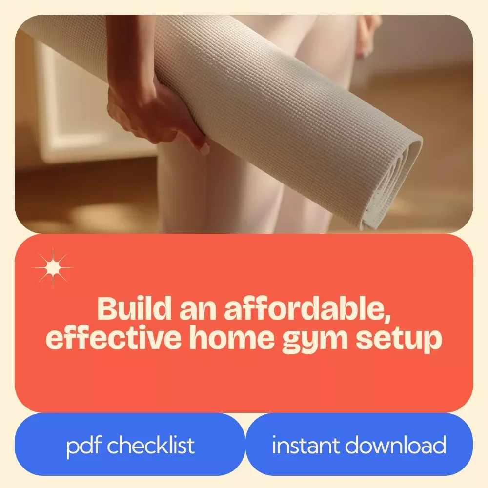 Build Your Home Gym Without Breaking the Bank – Home Gym Setup on a Budget Checklist, Affordable Fitness Equipment Planner, Small Space Workout Guide