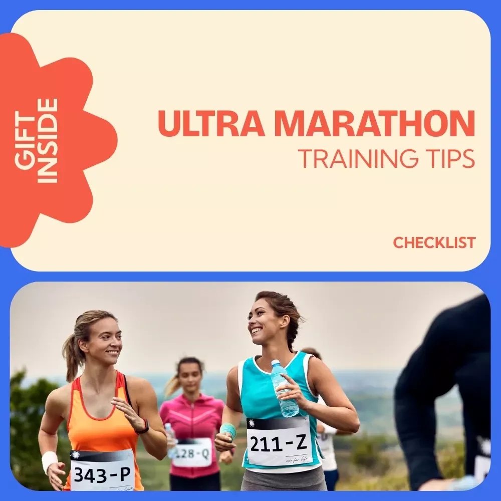 Ultra Marathon Training Survival Checklist | Printable Ultra Marathon Training Tips Guide | Endurance Running Planner PDF | Race Prep Checklist
