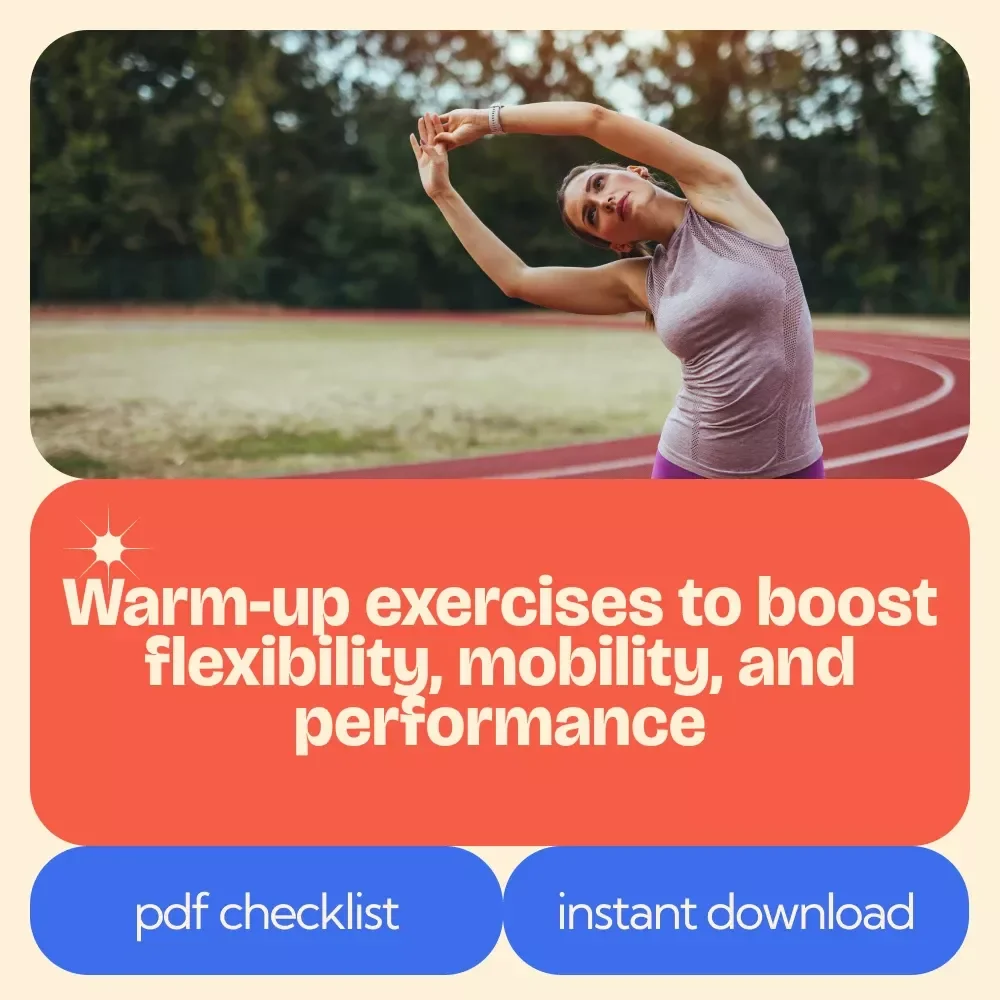 Dynamic Warm-Up Exercises Checklist – Essential Guide for Pre-Workout Mobility