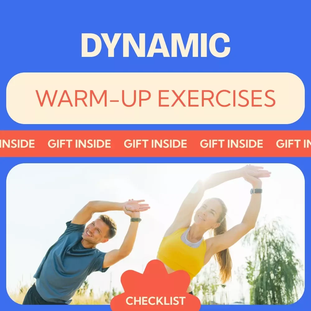 Dynamic Warm-Up Exercises Checklist – Essential Guide for Pre-Workout Mobility