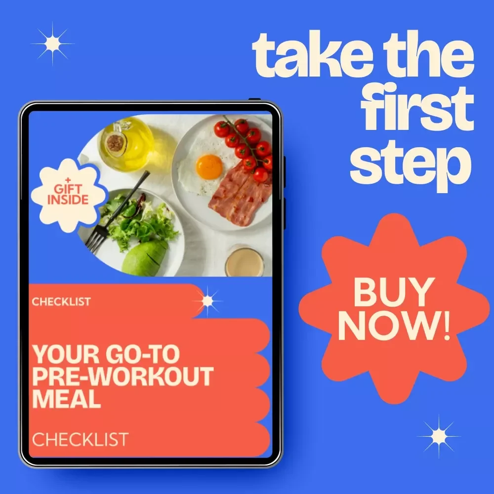 Your Go-To Pre-Workout Meal Checklist: Energize and Fuel Your Workout