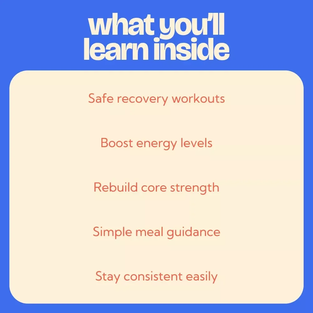 A Practical Post-Pregnancy Fitness Guide – Complete Post Pregnancy Fitness Guide eBook for New Moms, Recovery Workouts, Nutrition & Strength Rebuilding Plan
