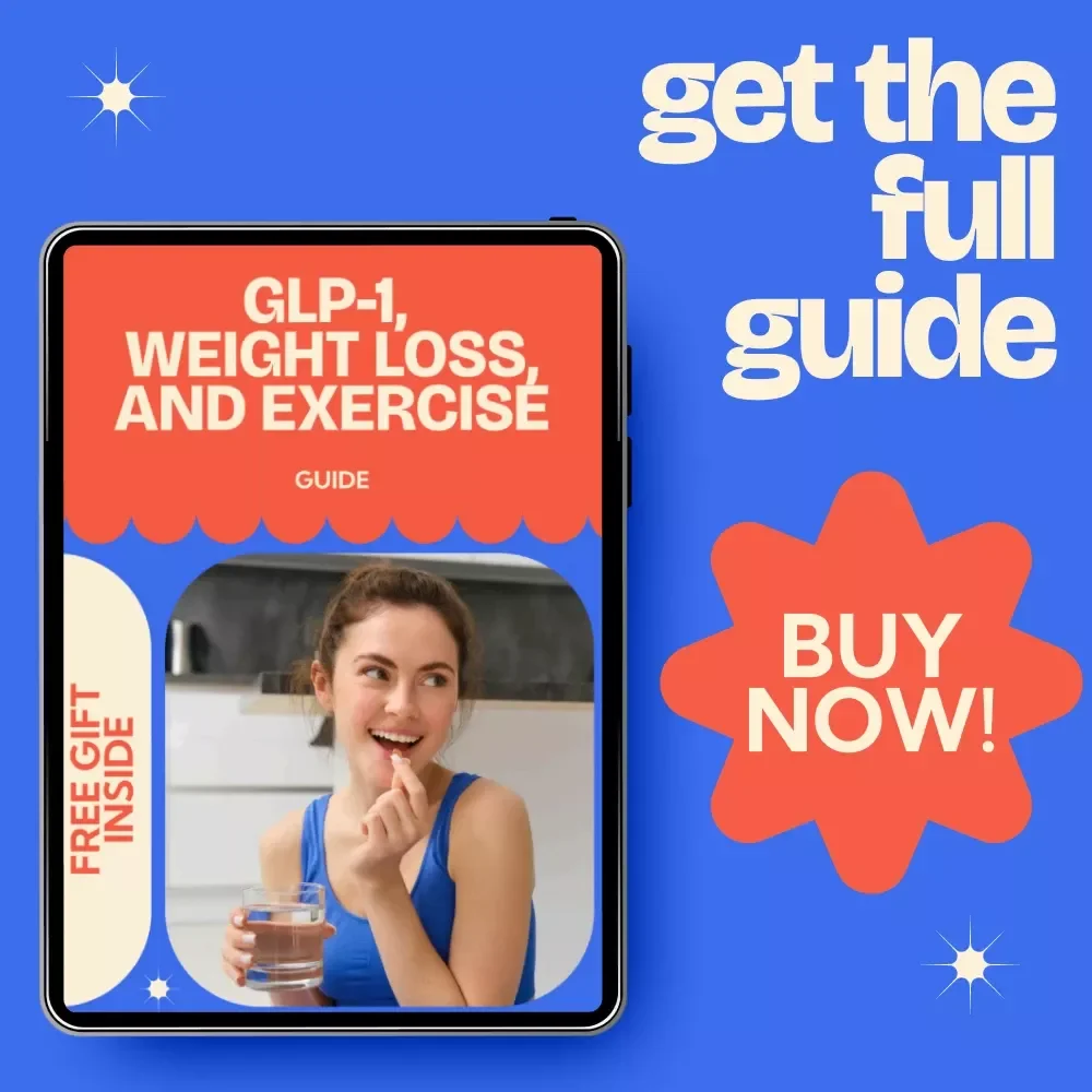 GLP-1, Weight Loss, and Exercise Guide | GLP 1 Weight Loss and Exercise Digital Download, Fitness Plan eBook, Metabolism & Workout Strategy Guide