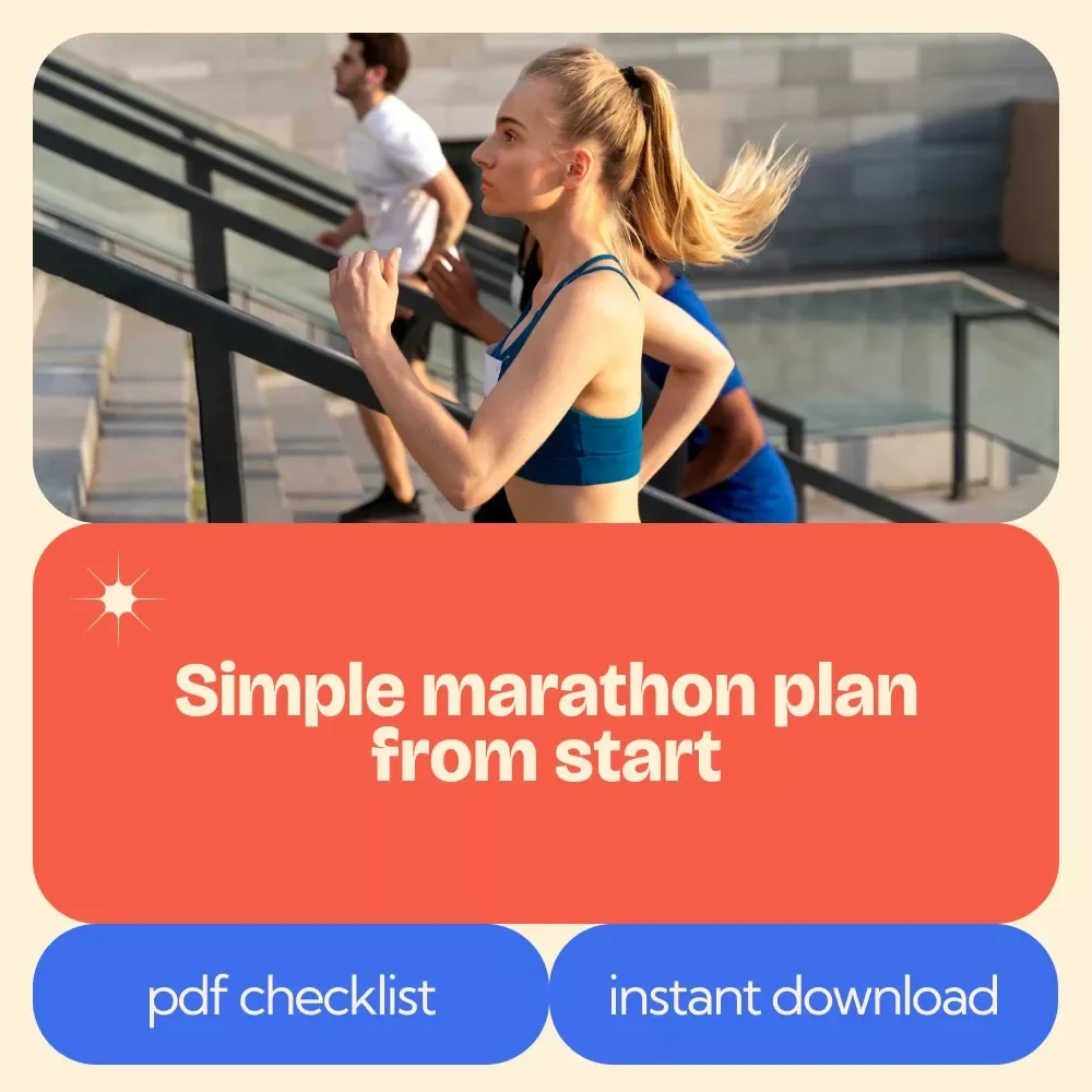 Marathon Training Schedule Checklist – Complete marathon training schedule Guide for Beginners, Intermediate & Advanced Runners | 16–20 Week Race Prep Planner
