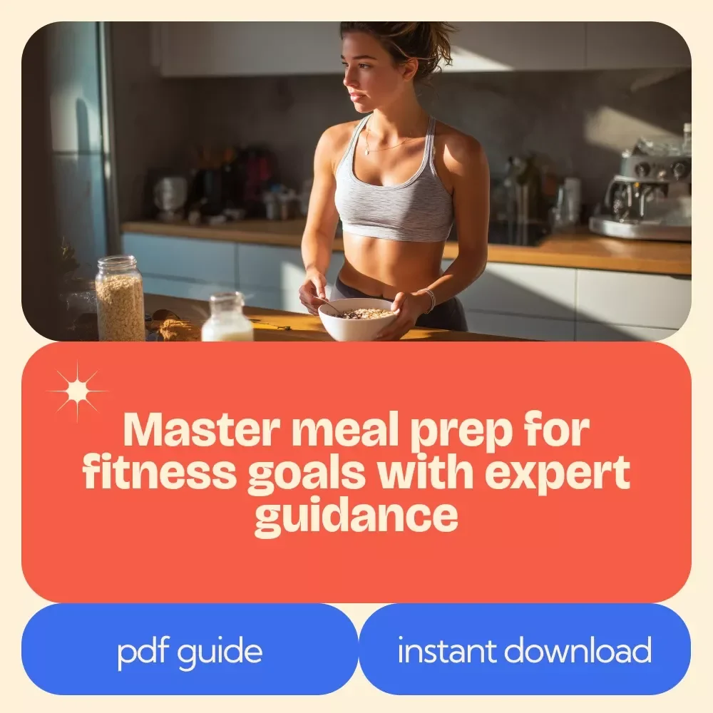 Smart Meal Prep for Every Goal: The Ultimate Guide to Meal Prep for Fitness Goals