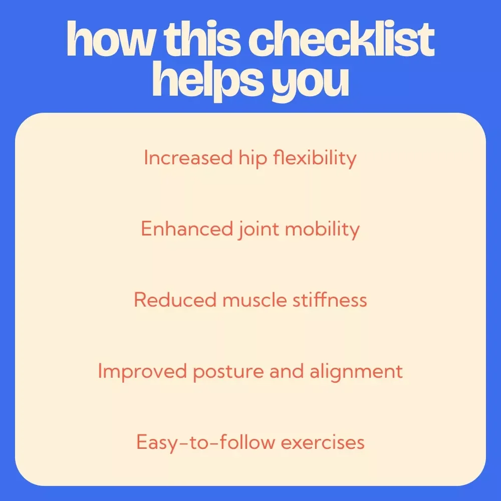 10-Step Hips Mobility Checklist for Tight Hips – Effective Mobility Exercises Guide