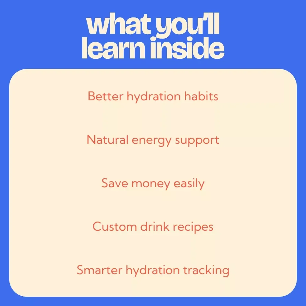 DIY Electrolyte Drinks for Energy and Hydration | Electrolyte Drinks DIY Guide, Homemade Hydration Recipes, Natural Energy Boost eBook