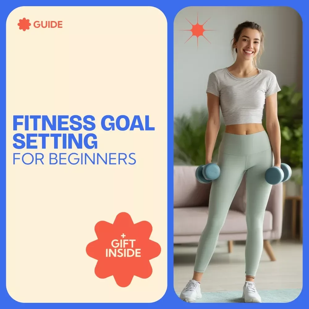A Guide to Fitness Goal Setting – Ultimate fitness goals setting guide for Beginners & Busy Lifestyles, Digital Download Planner & Strategy Workbook