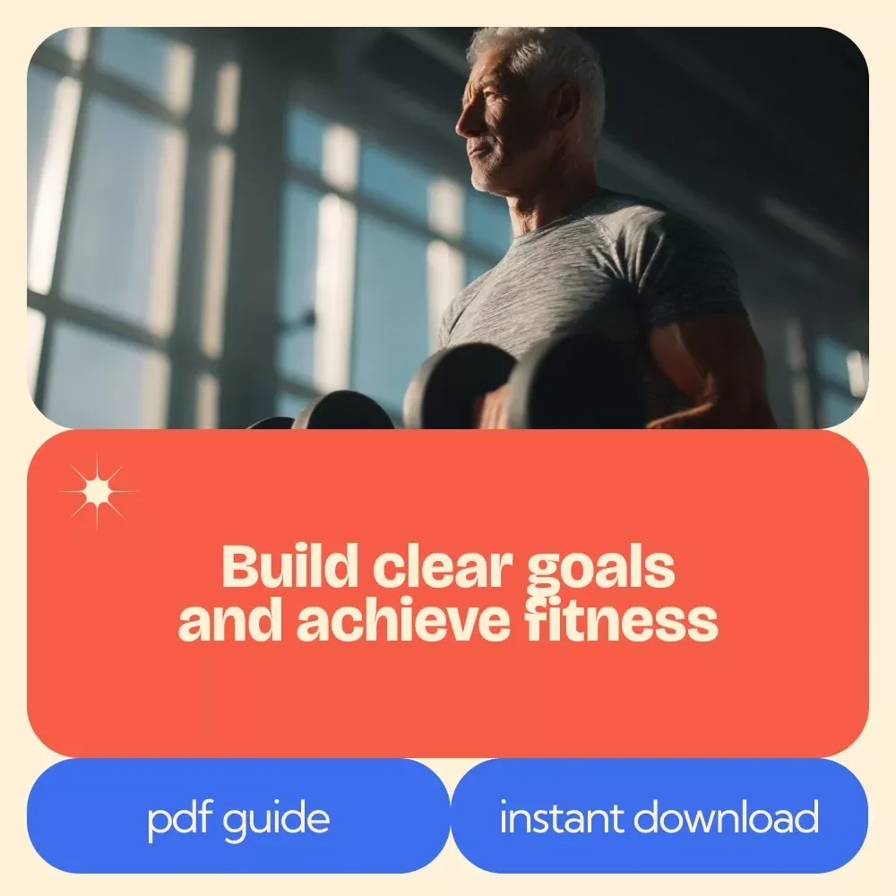 A Guide to Fitness Goal Setting – Ultimate fitness goals setting guide for Beginners & Busy Lifestyles, Digital Download Planner & Strategy Workbook