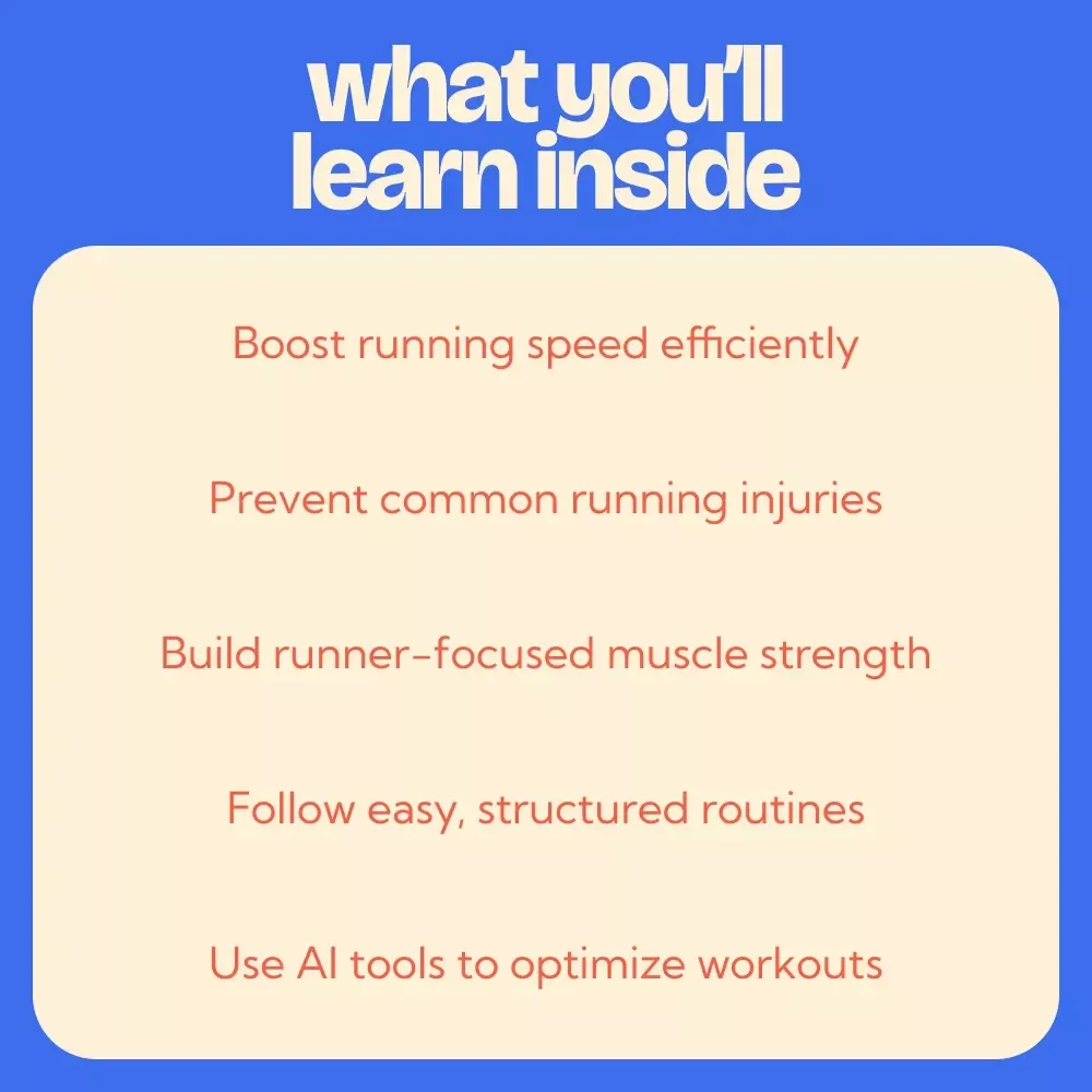 A Runner’s Guide to Smart Strength Training – Complete Strength Training for Runners eBook & Digital Guide