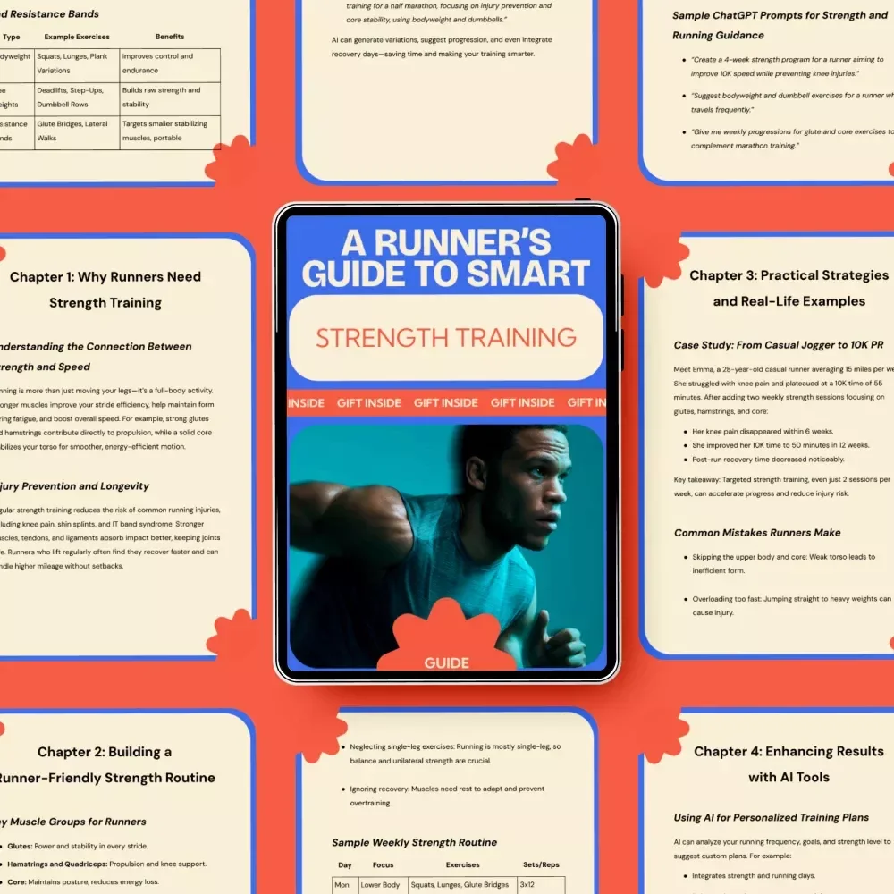 A Runner’s Guide to Smart Strength Training – Complete Strength Training for Runners eBook & Digital Guide