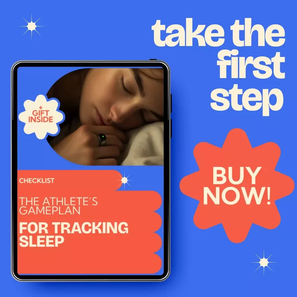 The Athlete’s Gameplan for Tracking Sleep – Ultimate Checklist for Sleep Tracking for Athletes, Recovery Optimization & Performance Boost Digital Download