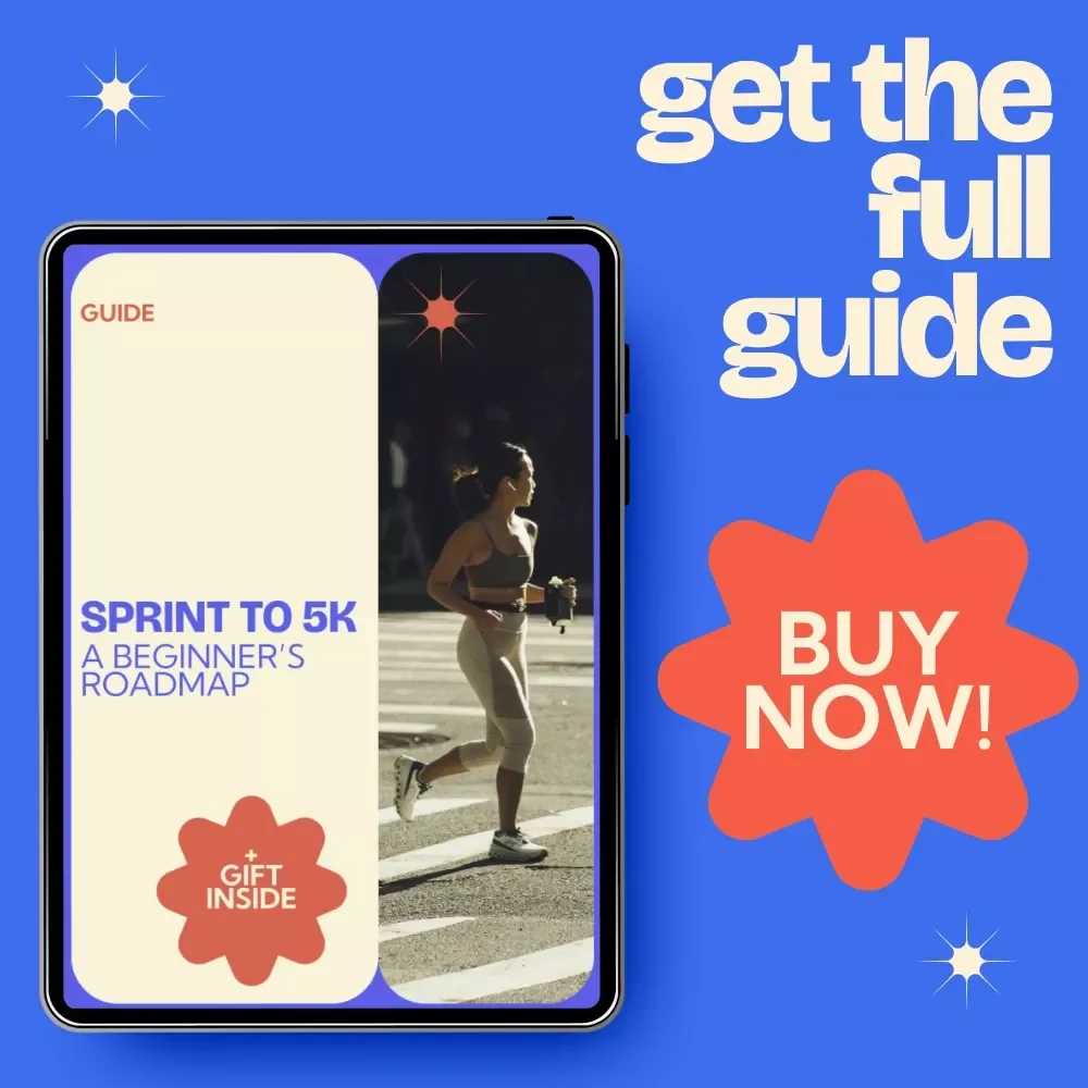 Sprint to 5K: A Beginner’s Roadmap | 5k training plan for beginners Digital Guide, Couch to 5K eBook, Running Starter Checklist