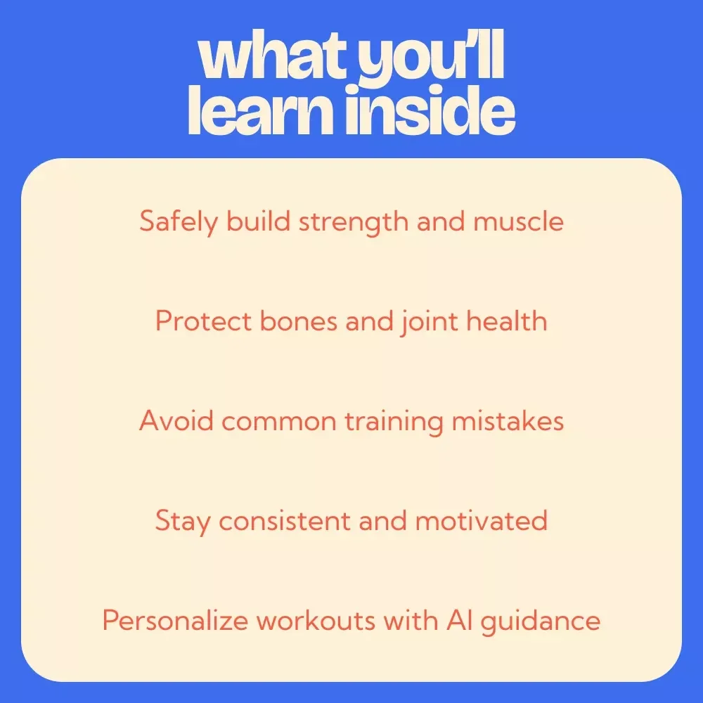 Strength Training for Women Over 40: Complete Guide to Safe, Effective Workouts and AI-Enhanced Fitness