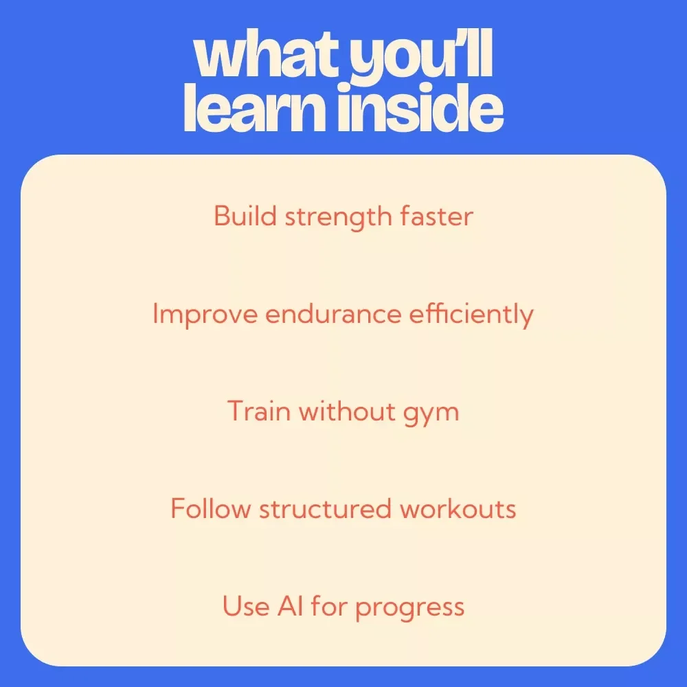 Hyrox Workout at Home Guide | Ultimate hyrox workout at home Training Plan, Home Fitness eBook, Strength & Endurance Program