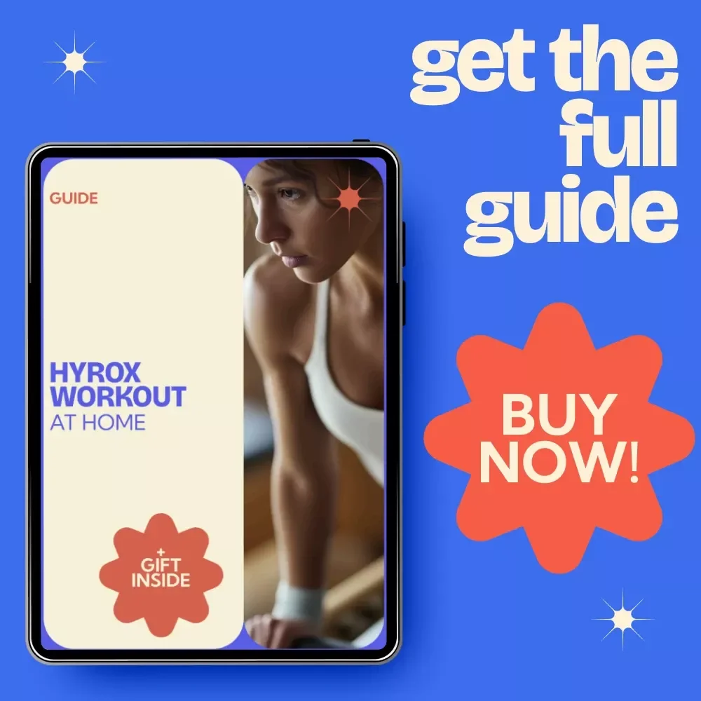 Hyrox Workout at Home Guide | Ultimate hyrox workout at home Training Plan, Home Fitness eBook, Strength & Endurance Program