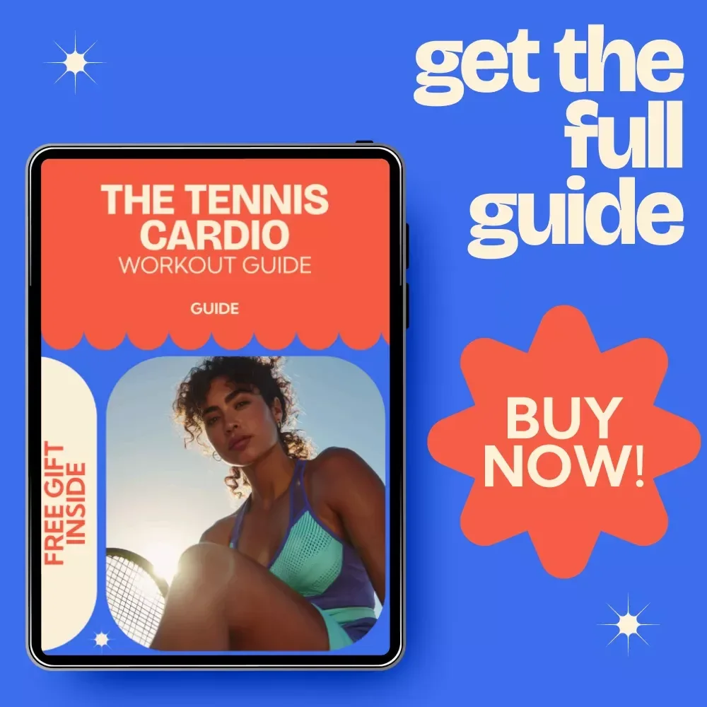The Tennis Cardio Workout Guide – Complete Tennis Cardio Workout Plan for Endurance, Speed & Fitness | Digital Download Guide