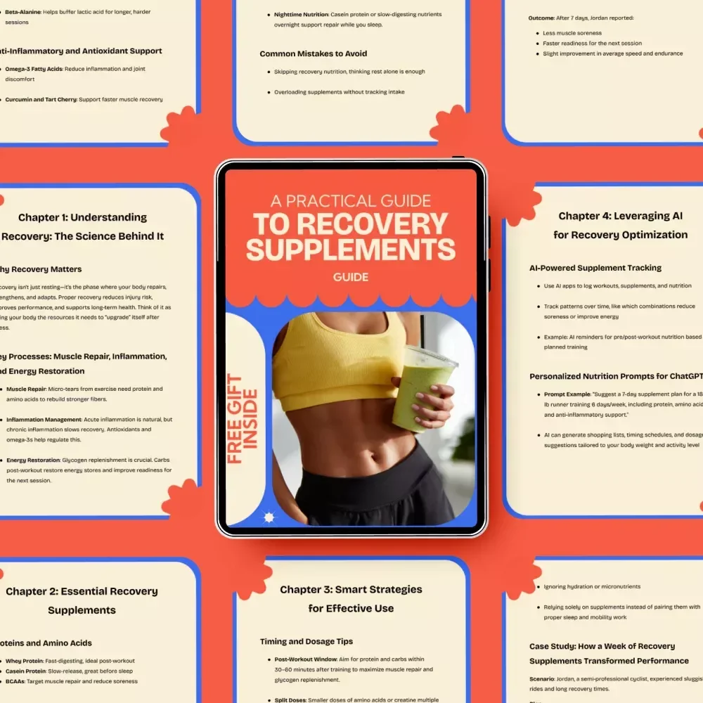 A Practical Guide to Recovery Supplements | Complete Recovery Supplements Guide for Fitness & Performance