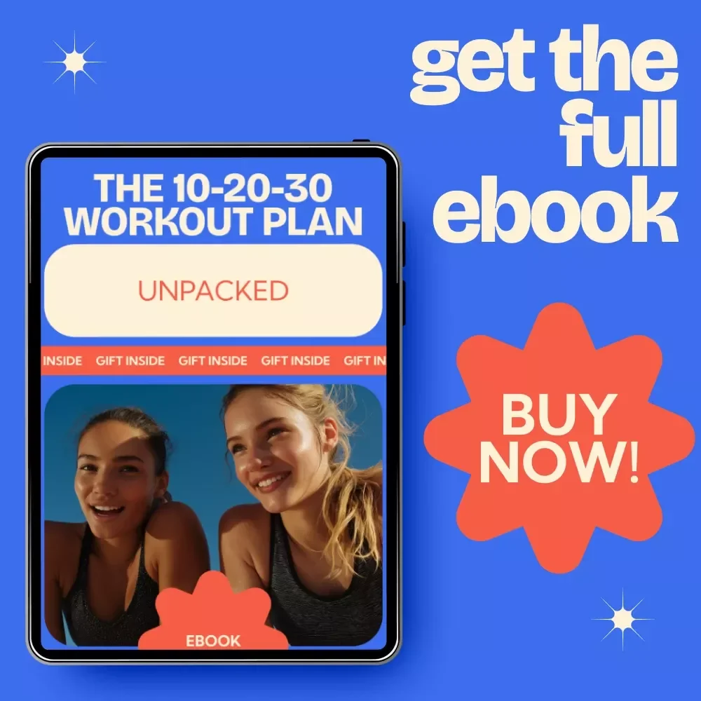 The 10-20-30 Workout Plan Unpacked: A Complete Guide to Mastering the 10-20-30 Method