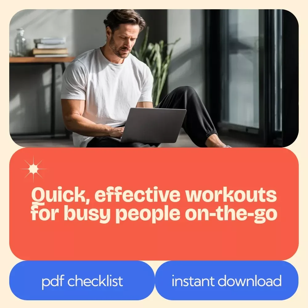 A Busy Person’s Micro-Workout Checklist: Quick & Effective Exercises for Busy Lifestyles