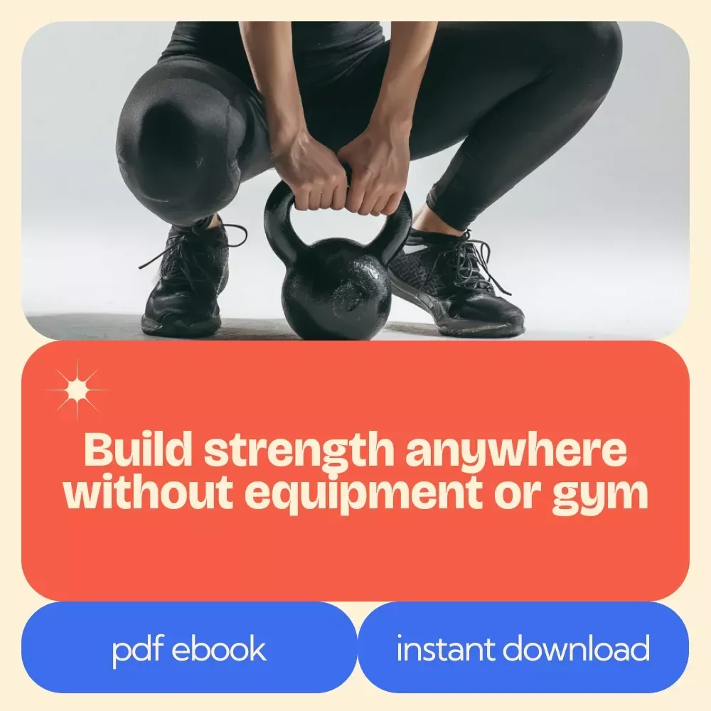 Building Real Strength from Your Living Room Floor | Strength Training for Beginners at Home eBook | No Equipment Workout Guide | 4-Week Plan & AI Coaching Tips