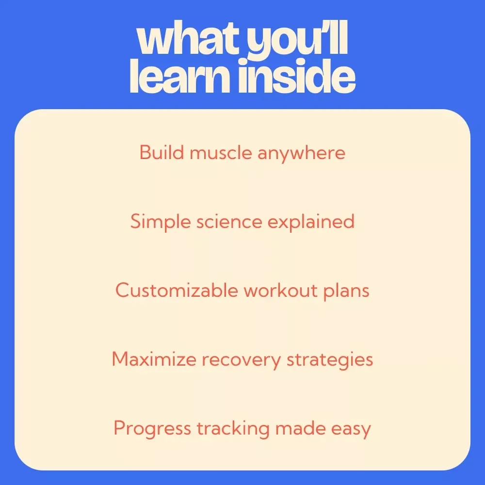 The Bodyweight Muscle-Building Blueprint: A Comprehensive Guide for Building Muscle with Bodyweight Workouts