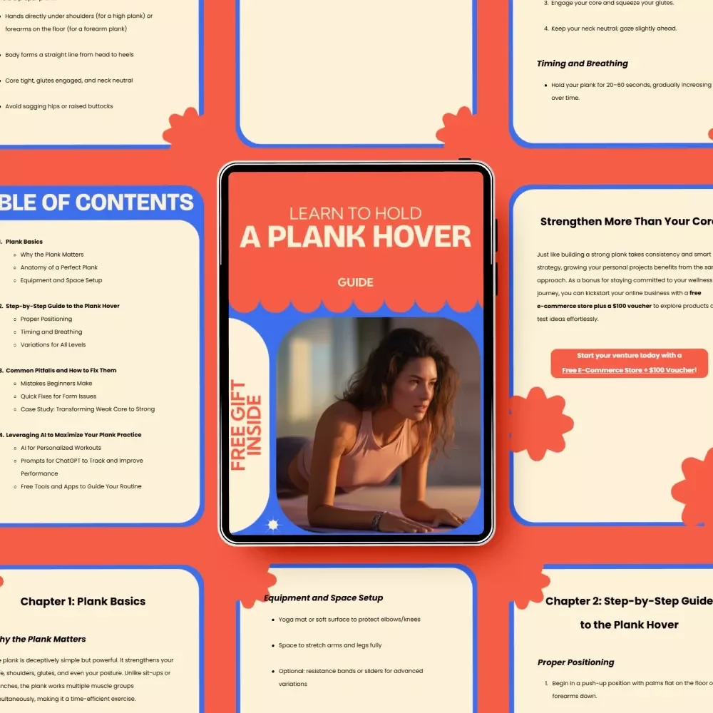Learn to Hold a Plank Hover - Step-by-Step Guide for Perfecting Your Core Strength and Form