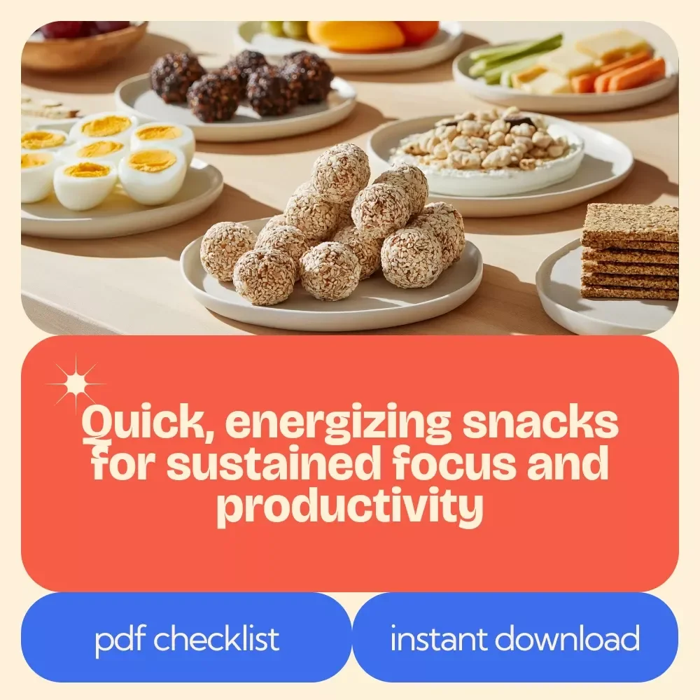 10 Power-Packed Bites for Lasting Energy: Healthy Snacks for Energy Boosts