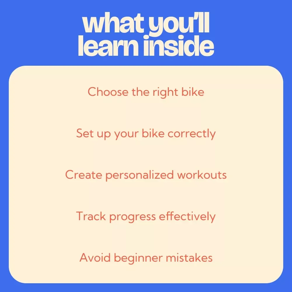 A Beginner’s Guide to Spin Bike Workouts – The Ultimate Digital Guide for Beginners