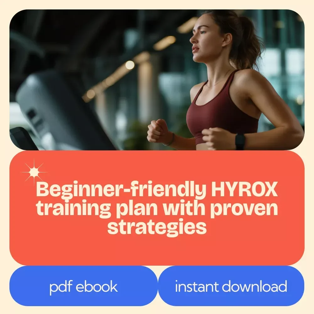 HYROX Training for Beginners eBook – Complete 8-Week Plan, Strength & Conditioning Guide, Race Strategy, Hybrid Fitness Workout Program
