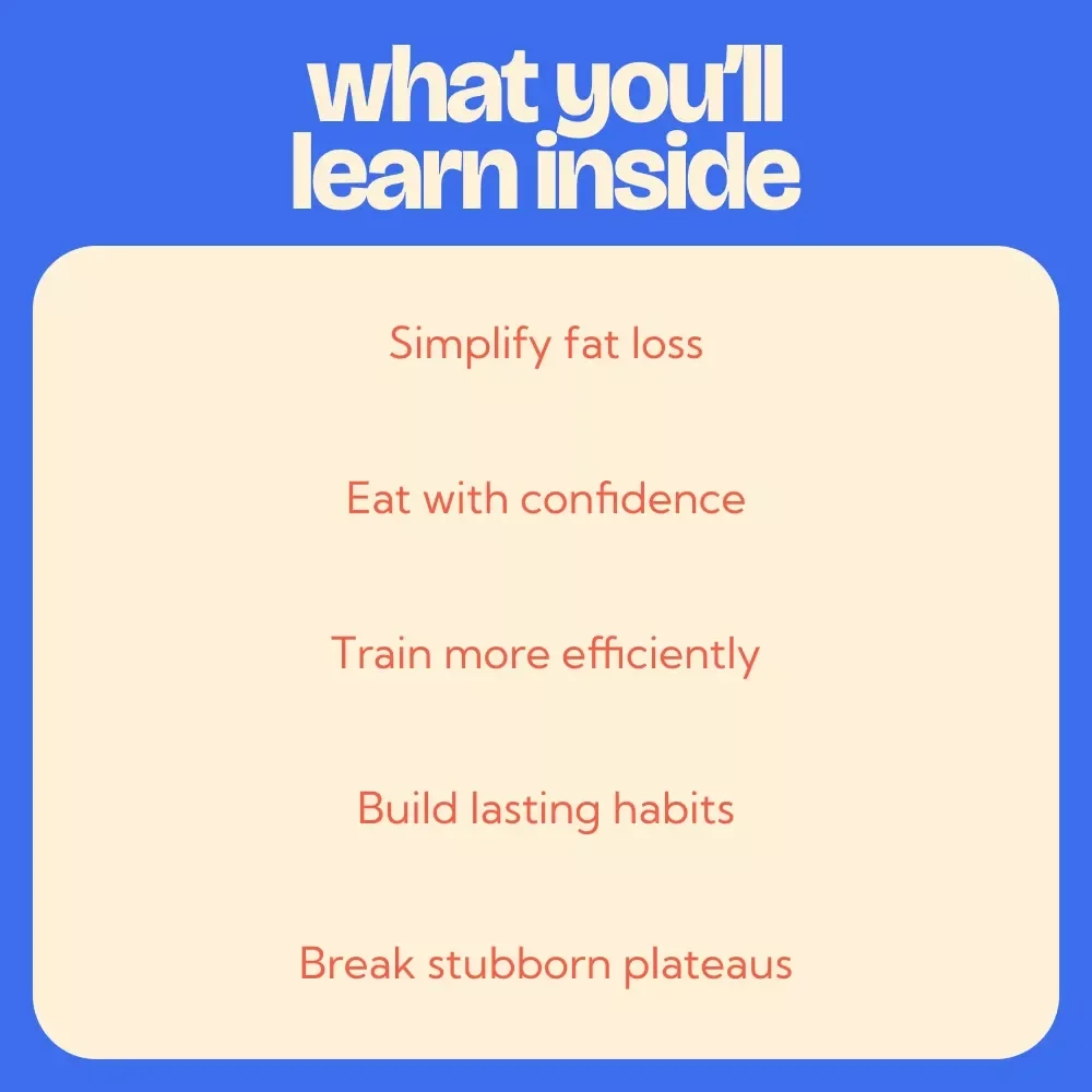 Losing Body Fat Percentage eBook | Complete Guide on how to lose body fat percentage, Nutrition, Workouts & Lifestyle Strategies for Sustainable Fat Loss