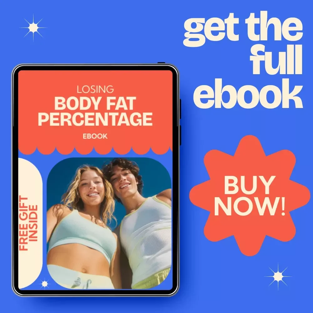 Losing Body Fat Percentage eBook | Complete Guide on how to lose body fat percentage, Nutrition, Workouts & Lifestyle Strategies for Sustainable Fat Loss