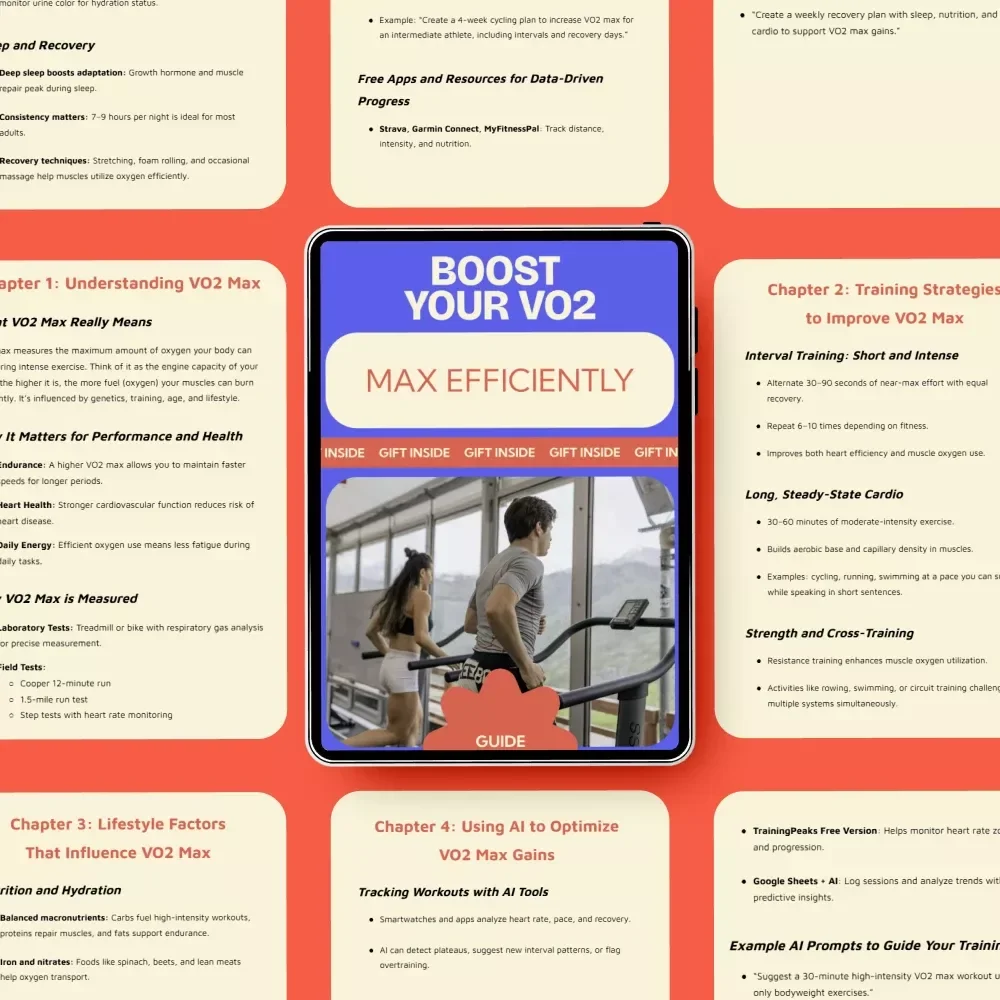 Boost Your VO2 Max Efficiently – The Ultimate Guide on how to increase vo2 max for Endurance, Performance & Health Optimization