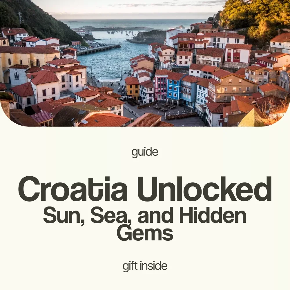 Croatia Unlocked: Your Smart Guide to Sun, Sea, and Hidden Gems | how to plan a trip to croatia Travel Guide, Croatia eBook, Digital Download Vacation Planner
