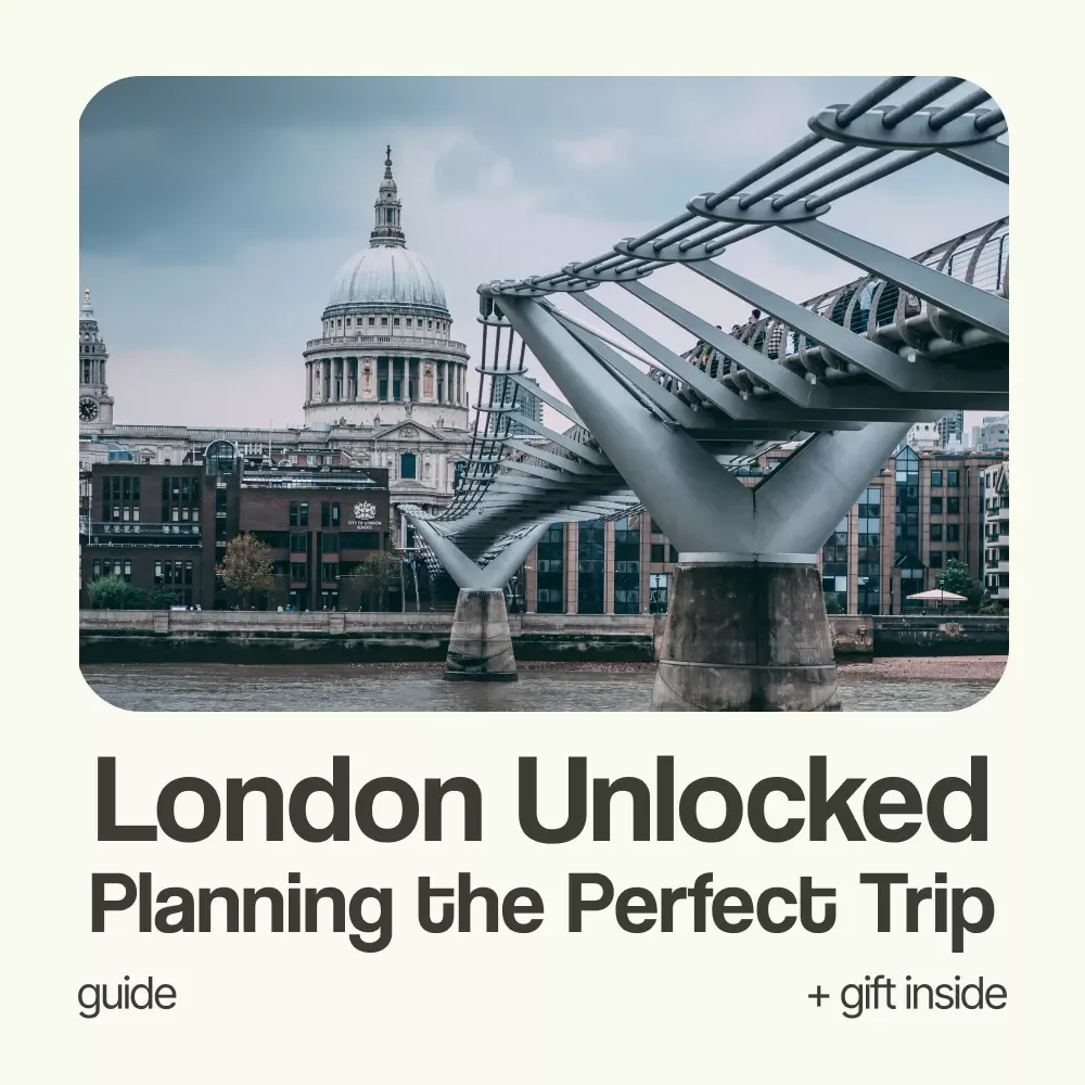 London Unlocked: Your Smart Guide to Planning the Perfect Trip | How to Plan a Trip to London eBook, Travel Planner, London Itinerary Guide, Digital Download