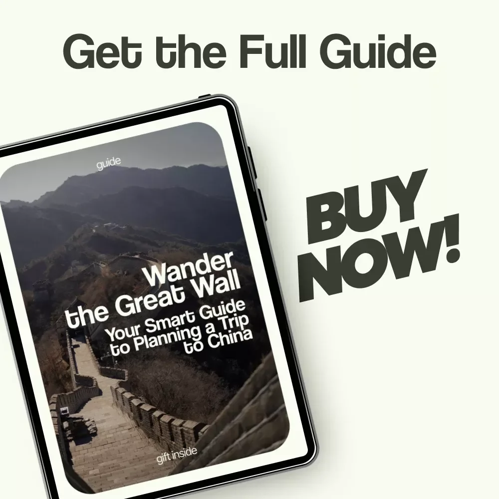 Wander the Great Wall: Your Smart Guide to Planning a Trip to China – Complete Travel eBook & Checklist for First-Time Travelers