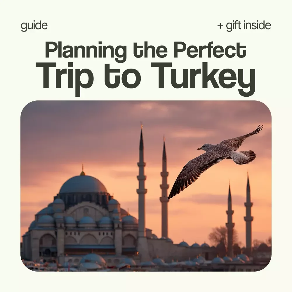 Your Smart Guide to Planning the Perfect Trip to Turkey | How to Plan a Trip to Turkey eBook, Travel Planner, Turkey Itinerary Guide, Digital Download