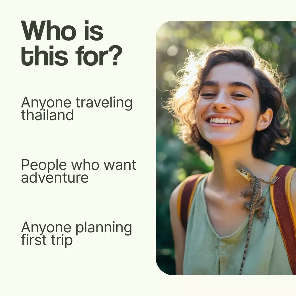 Thailand Unlocked: Your Smart & Savvy Travel Guide – Ultimate Digital Guide on how to plan a trip to thailand, Itinerary Planner, Travel Checklist & Insider Tips