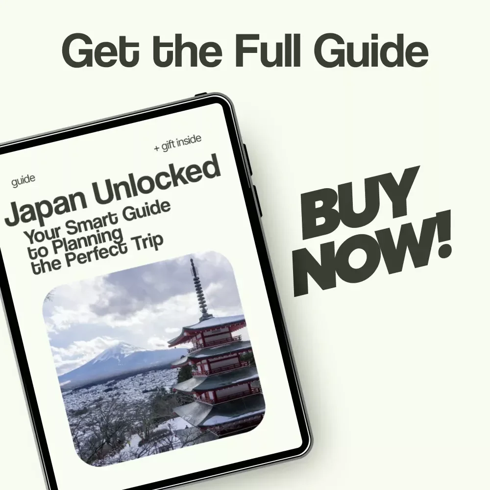 Japan Unlocked: Your Smart Guide to Planning the Perfect Trip – Complete Digital Guide on how to plan a trip to japan with Itineraries, Budget Tips & Travel Planning Tools