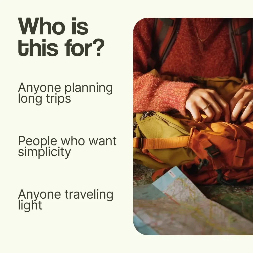 The Ultimate “Pack Smart, Travel Far” Checklist – How to Pack for Long Term Travel Guide, Minimalist Packing List, Digital Download Travel Planner