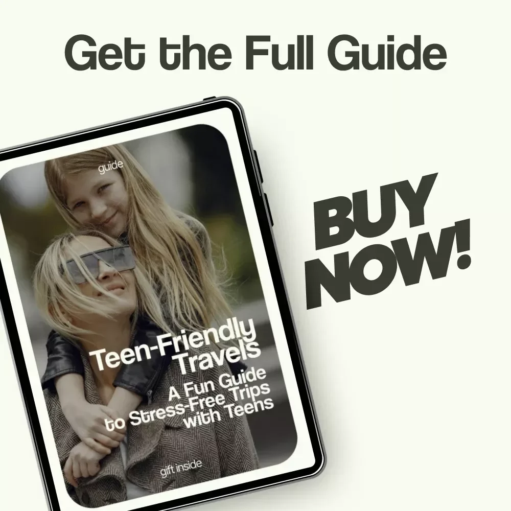 Teen-Friendly Travels: A Fun Guide to Stress-Free Trips with Teens | How to Travel with Teenagers Digital Guide for Families, Vacation Planning with Teens eBook