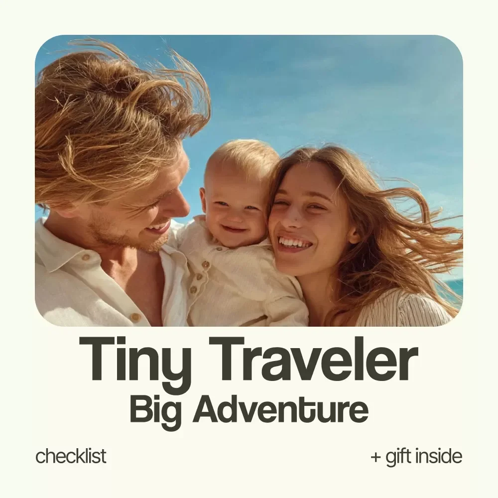 The “Tiny Traveler, Big Adventure” Baby Travel Checklist | Ultimate traveling with a baby checklist for Stress-Free Trips, Printable Baby Packing Guide for Parents