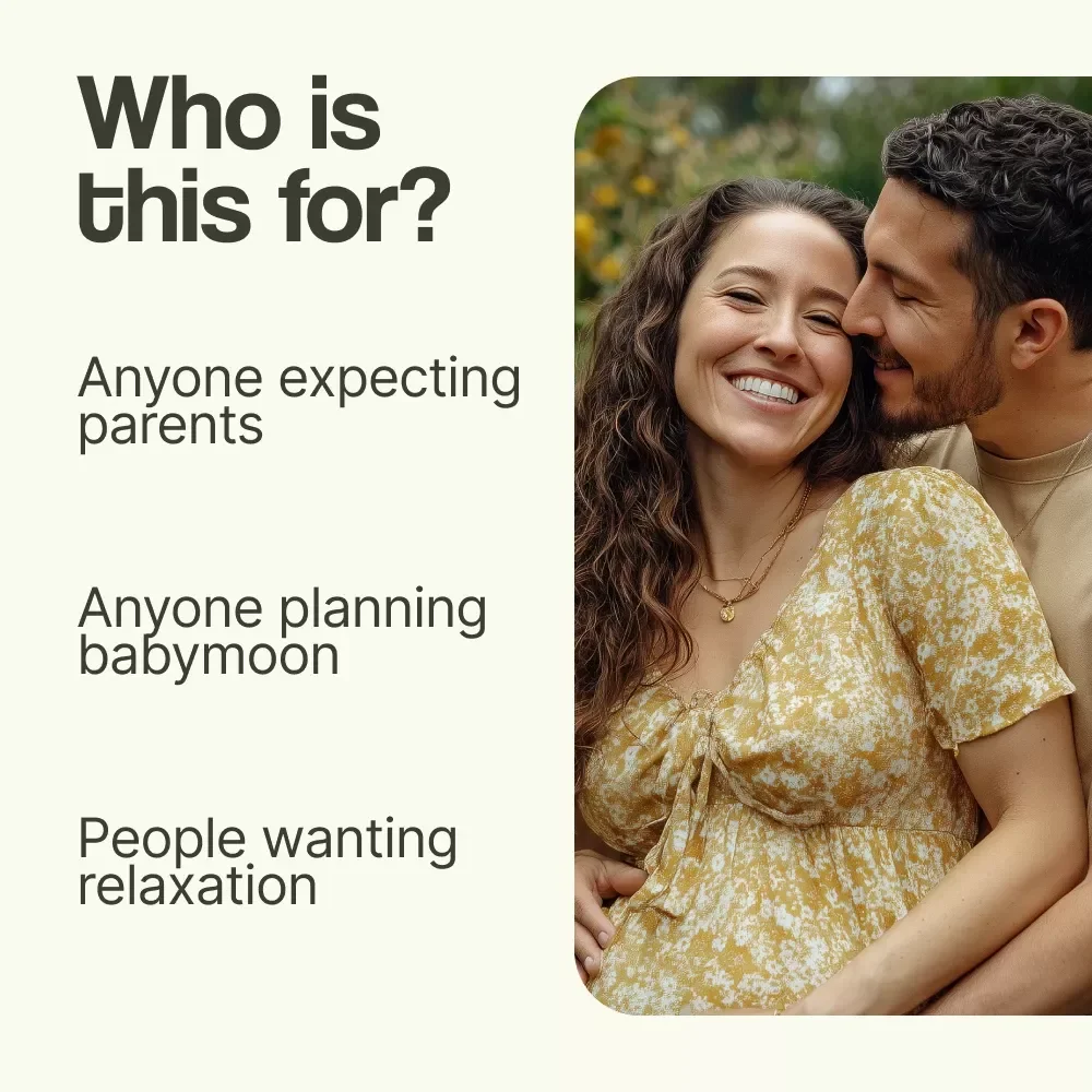 Bliss Before Baby: The Ultimate Babymoon Planning Guide | How to Plan a Babymoon eBook, Pregnancy Travel Planner, Relaxing Getaway Checklist for Couples