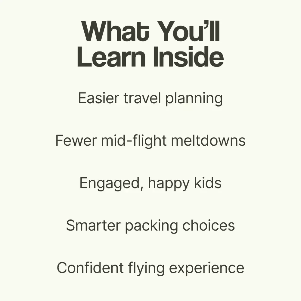 The Ultimate Guide to Keeping Kids Entertained on a Plane | How to Keep Kids Entertained on a Plane Travel Guide for Stress-Free Family Flights